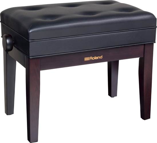 Roland Adjustable Cushioned Piano Bench Rosewood