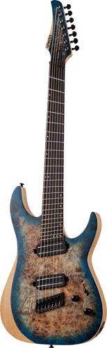Schecter Reaper-7 Multi-Scale Sky Burst Schecter Reaper-7 Multi-Scale Sky Burst