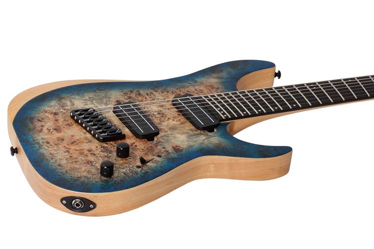 Schecter Reaper-7 Multi-Scale Sky Burst Schecter Reaper-7 Multi-Scale Sky Burst