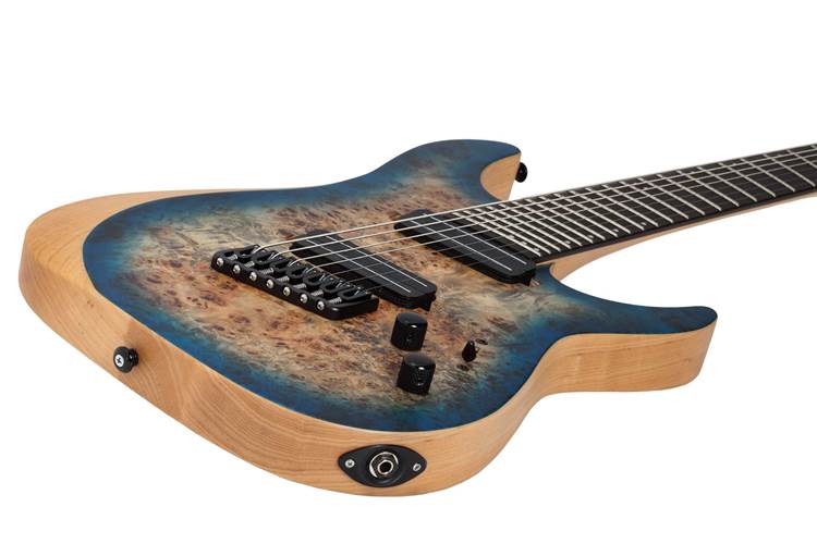 Schecter Reaper-7 Multi-Scale Sky Burst Schecter Reaper-7 Multi-Scale Sky Burst