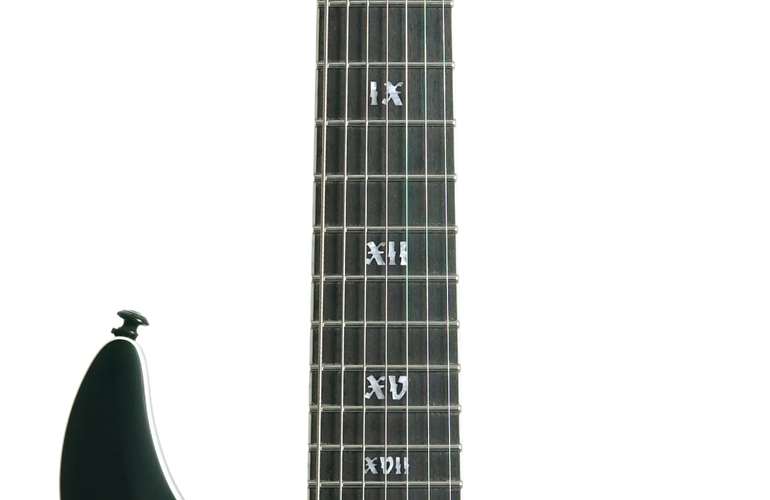 Schecter C-7 SLS Elite Evil Twin Satin Black (Ex-Demo) #W22120372 Schecter C-7 SLS Elite Evil Twin Satin Black (Ex-Demo) #W22120372