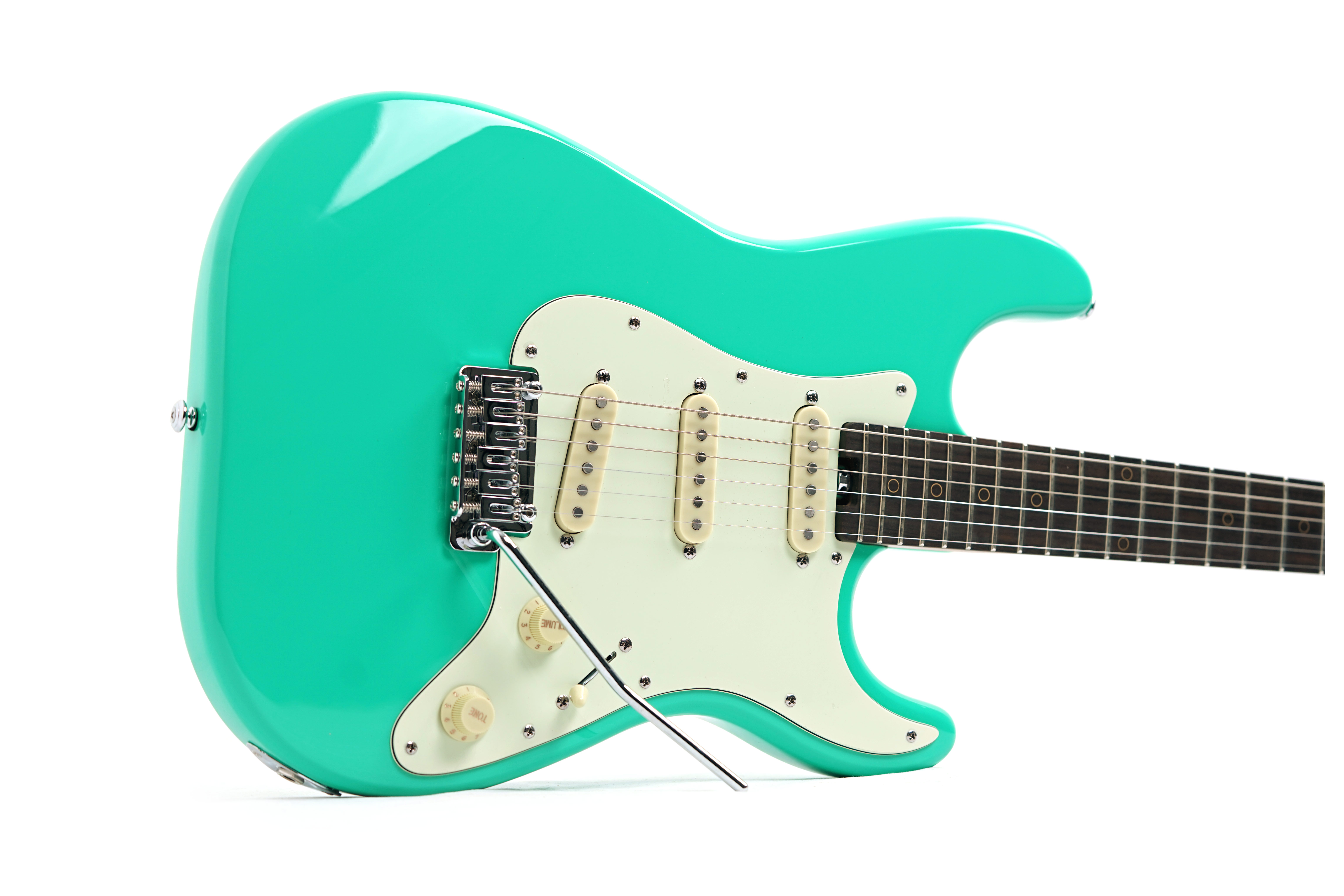 Schecter Nick Johnston Traditional SSS Atomic Green