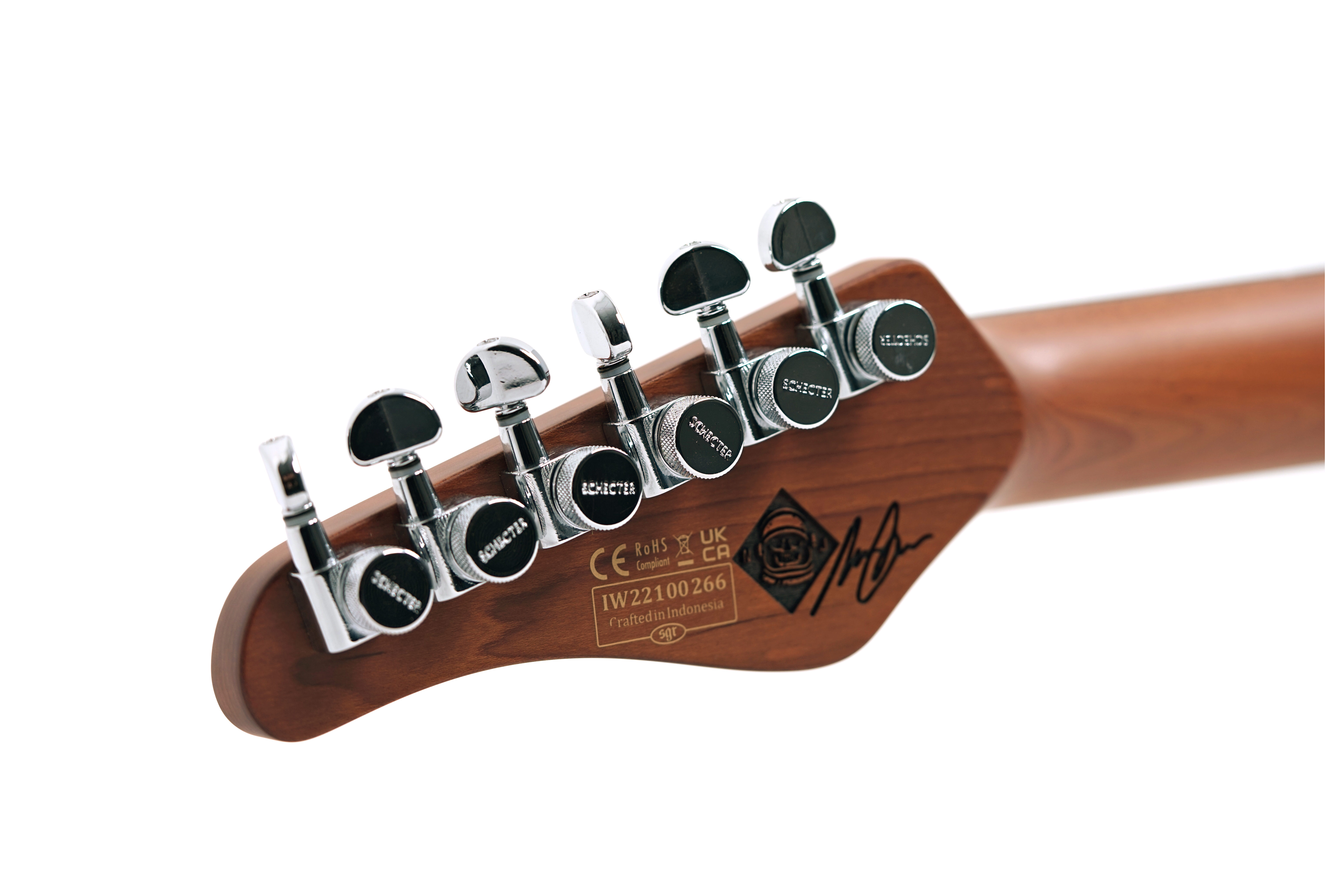 Schecter Nick Johnston Traditional SSS Atomic Green