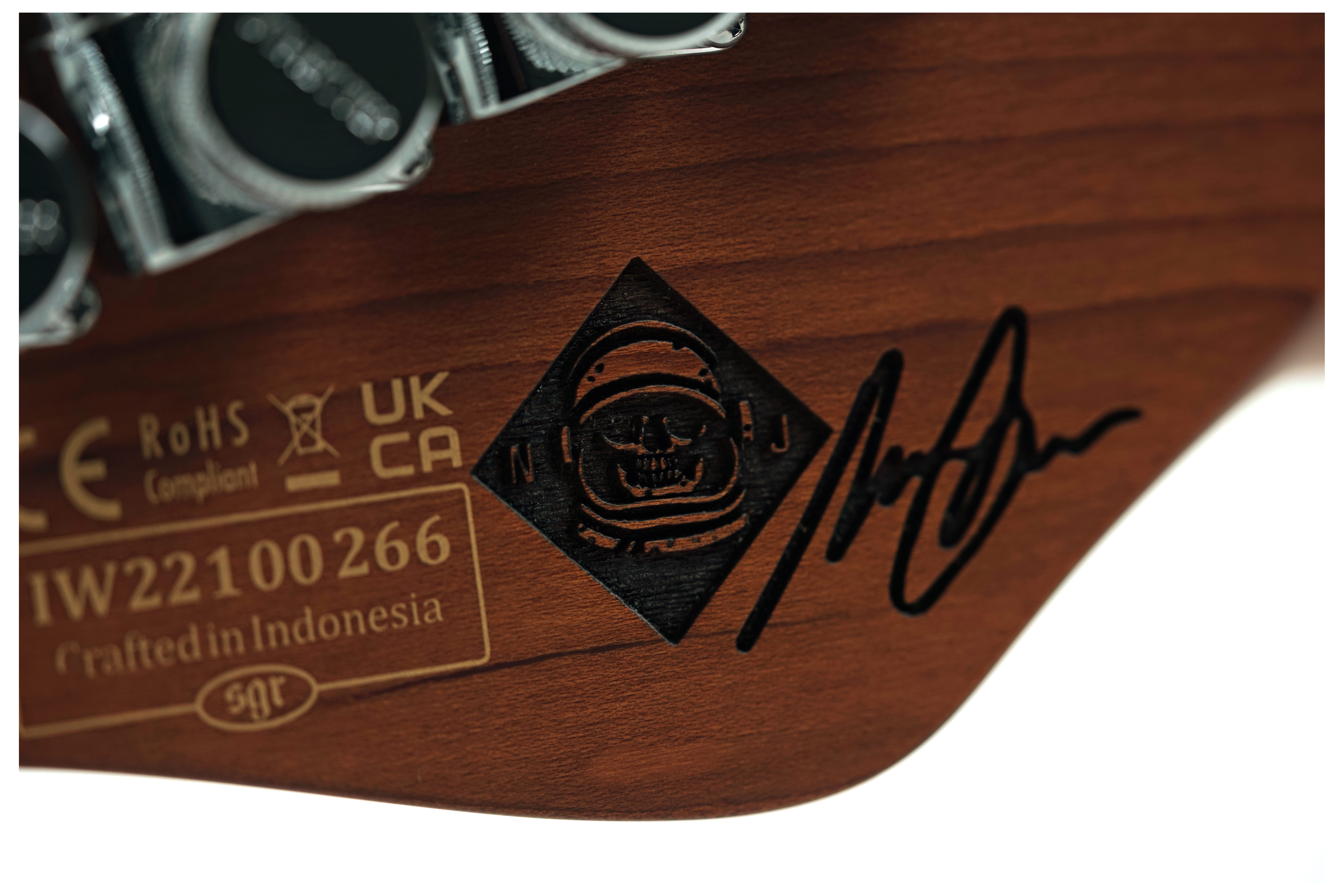 Schecter Nick Johnston Traditional SSS Atomic Green