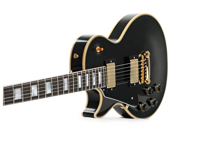 Gibson Custom Shop 1957 Les Paul Custom 2 Pickup VOS Ebony Left Handed #75084 Gibson Custom Shop 1957 Les Paul Custom 2 Pickup VOS Ebony Left Handed #75084