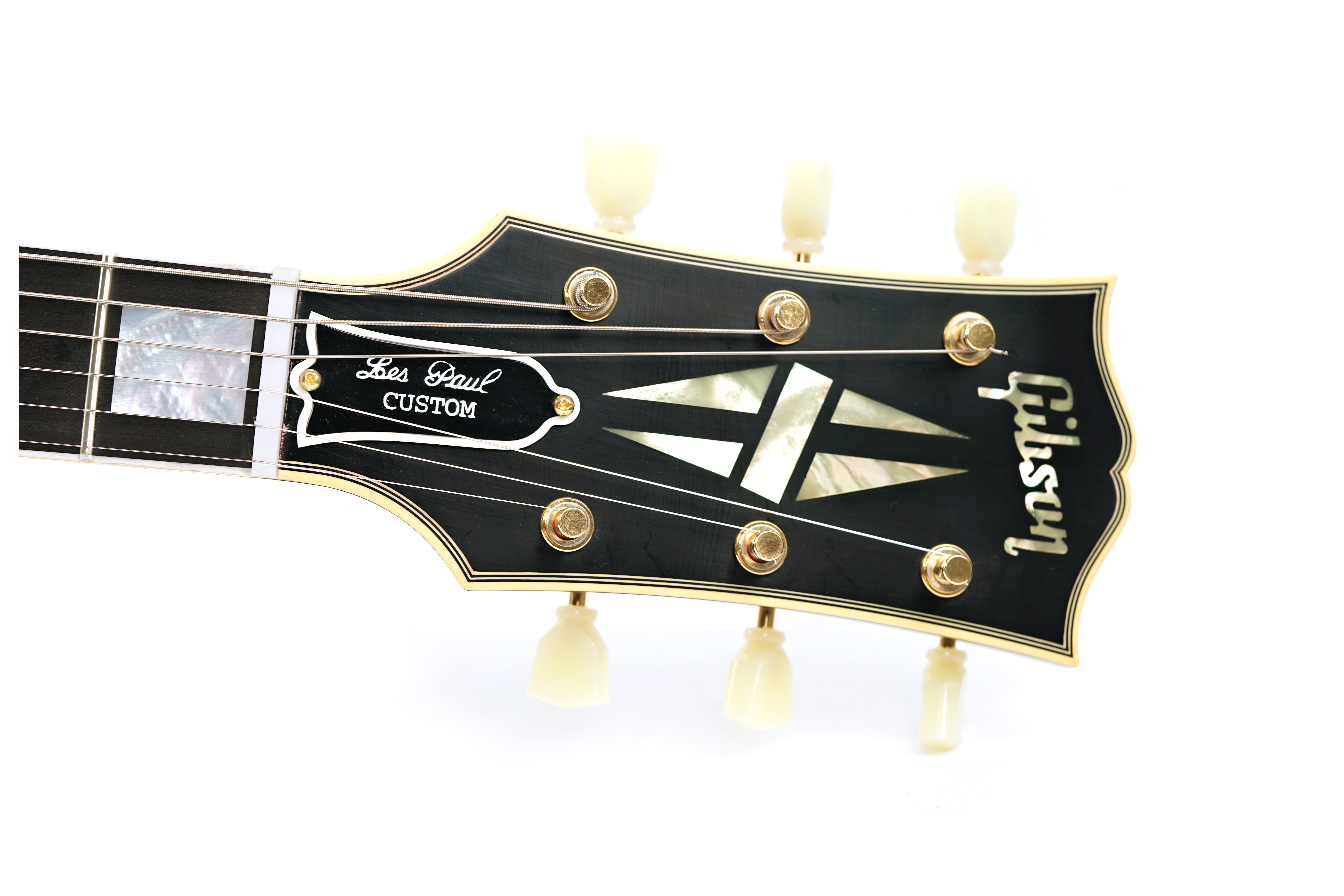 Gibson Custom Shop 1957 Les Paul Custom 3 Pickup VOS Ebony #74458