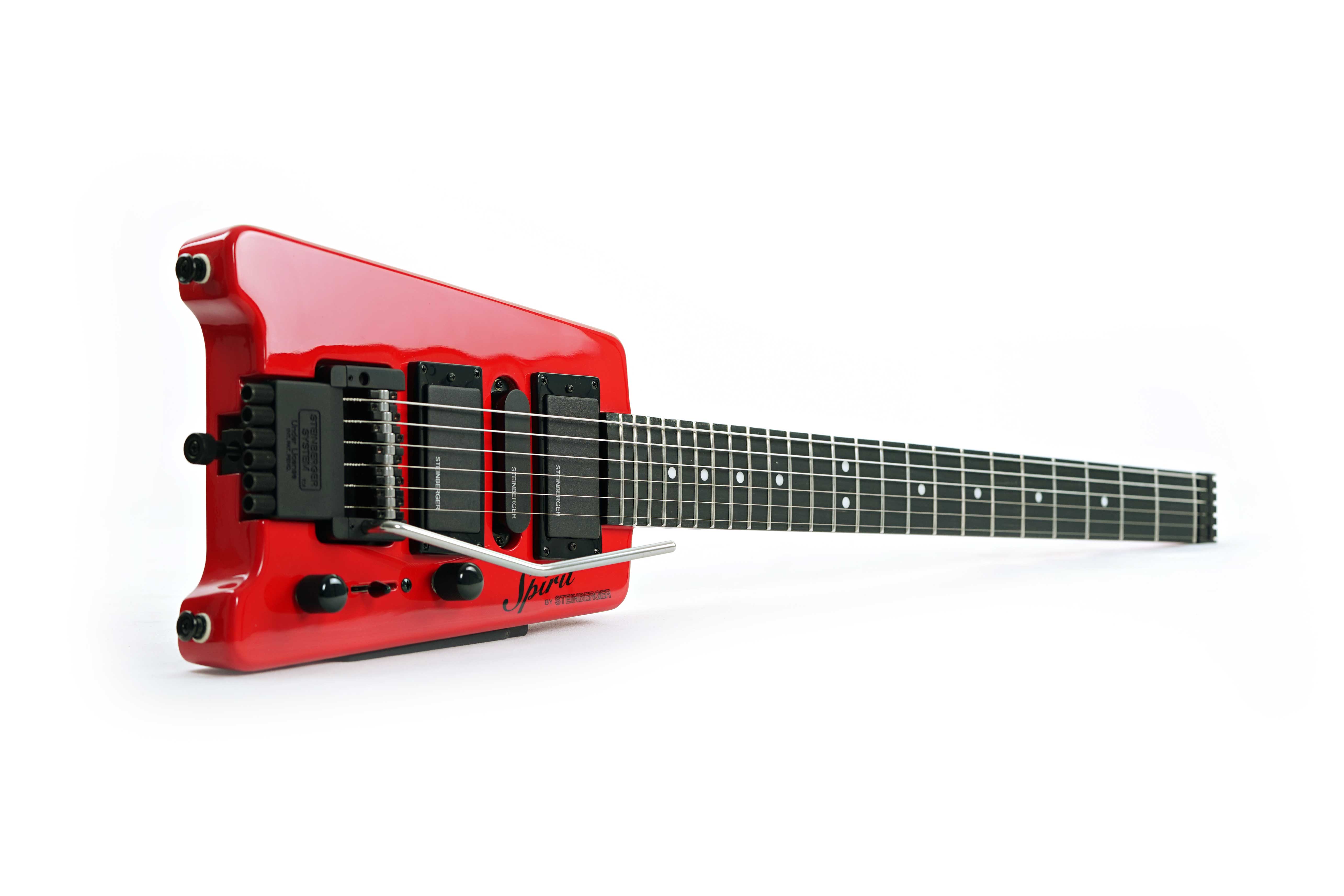 Steinberger Spirit GT-PRO Deluxe Outfit (HB-SC-HB) Hot Rod Red