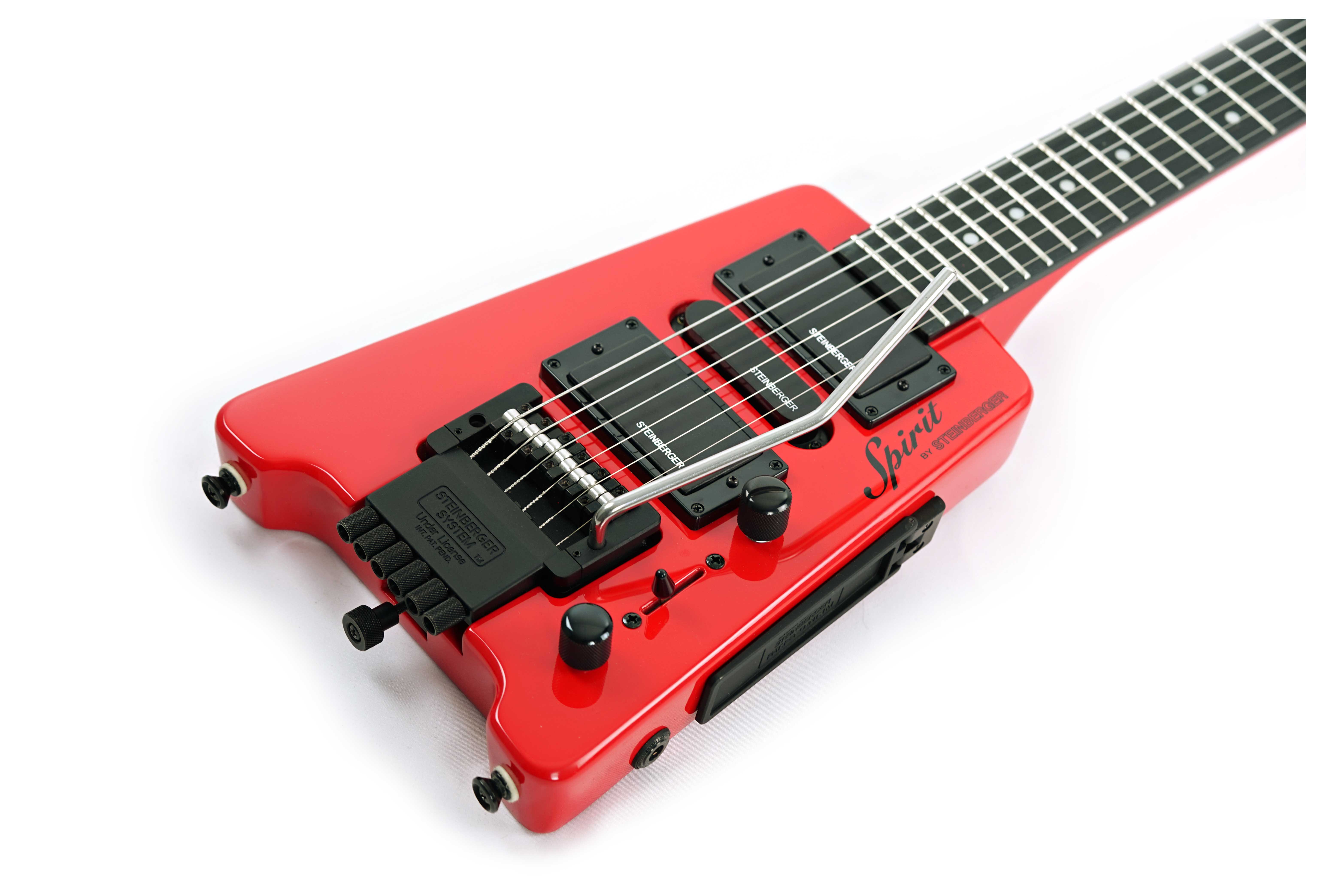 Steinberger Spirit GT-PRO Deluxe Outfit (HB-SC-HB) Hot Rod Red