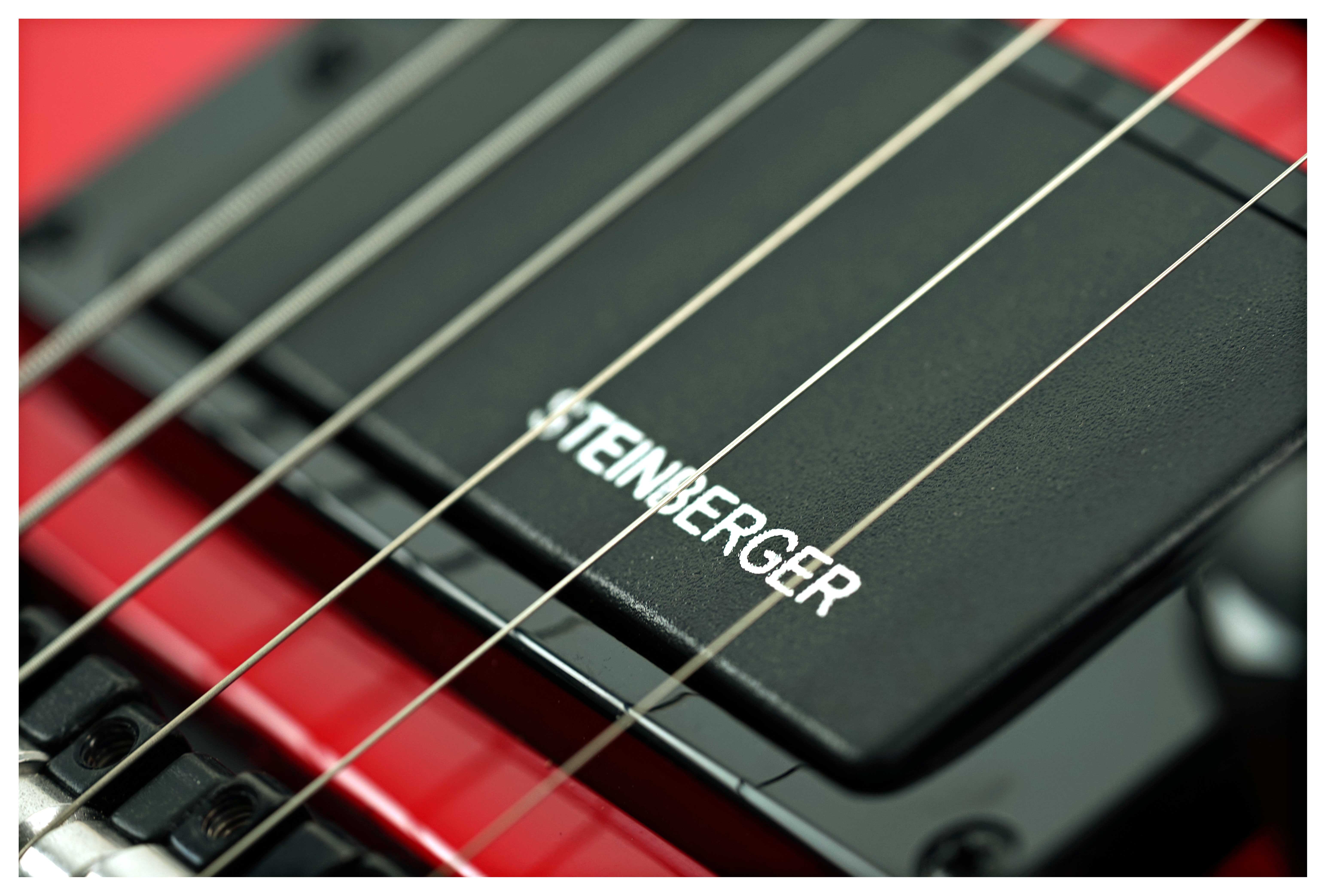Steinberger Spirit GT-PRO Deluxe Outfit (HB-SC-HB) Hot Rod Red 