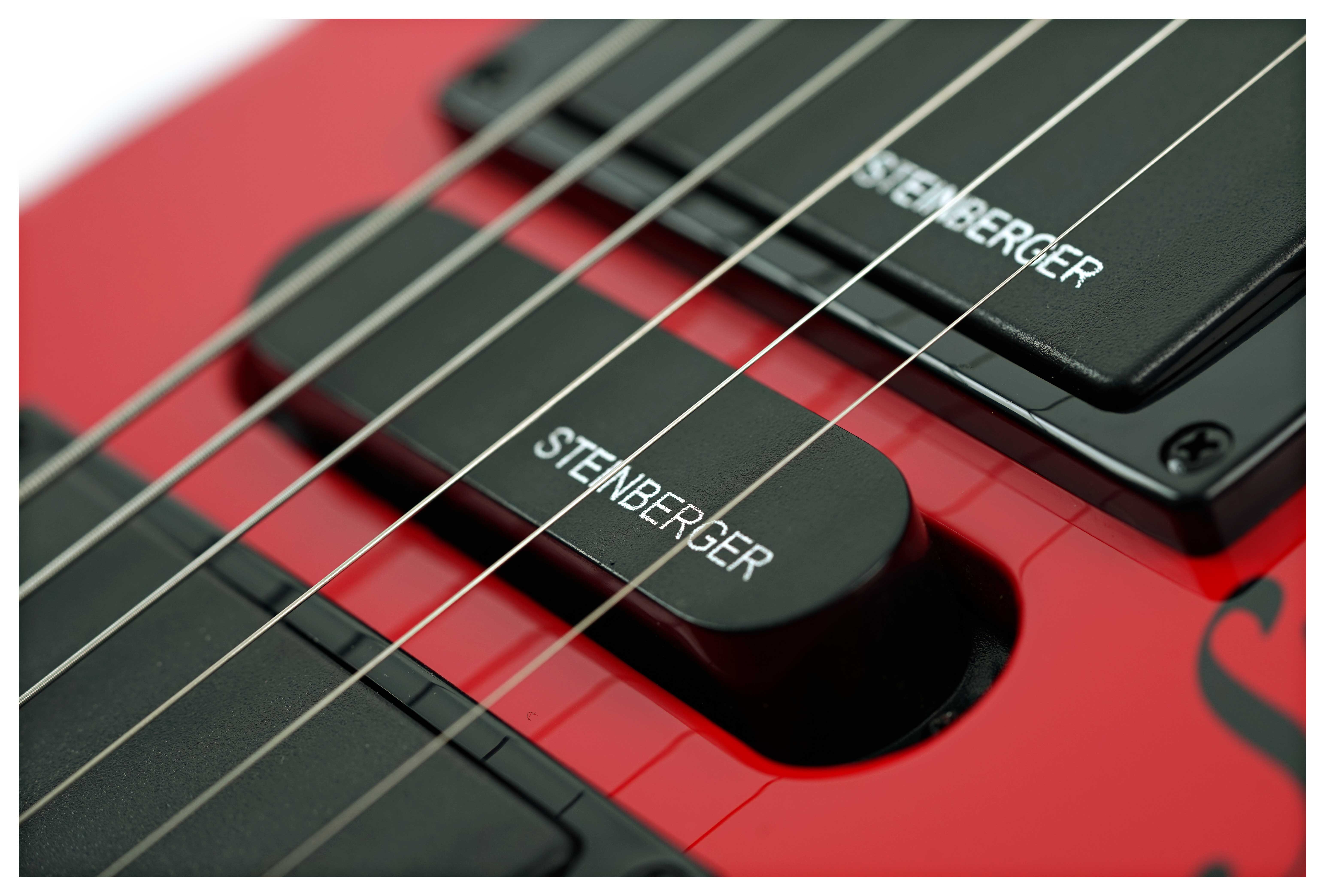 Steinberger Spirit GT-PRO Deluxe Outfit (HB-SC-HB) Hot Rod Red 
