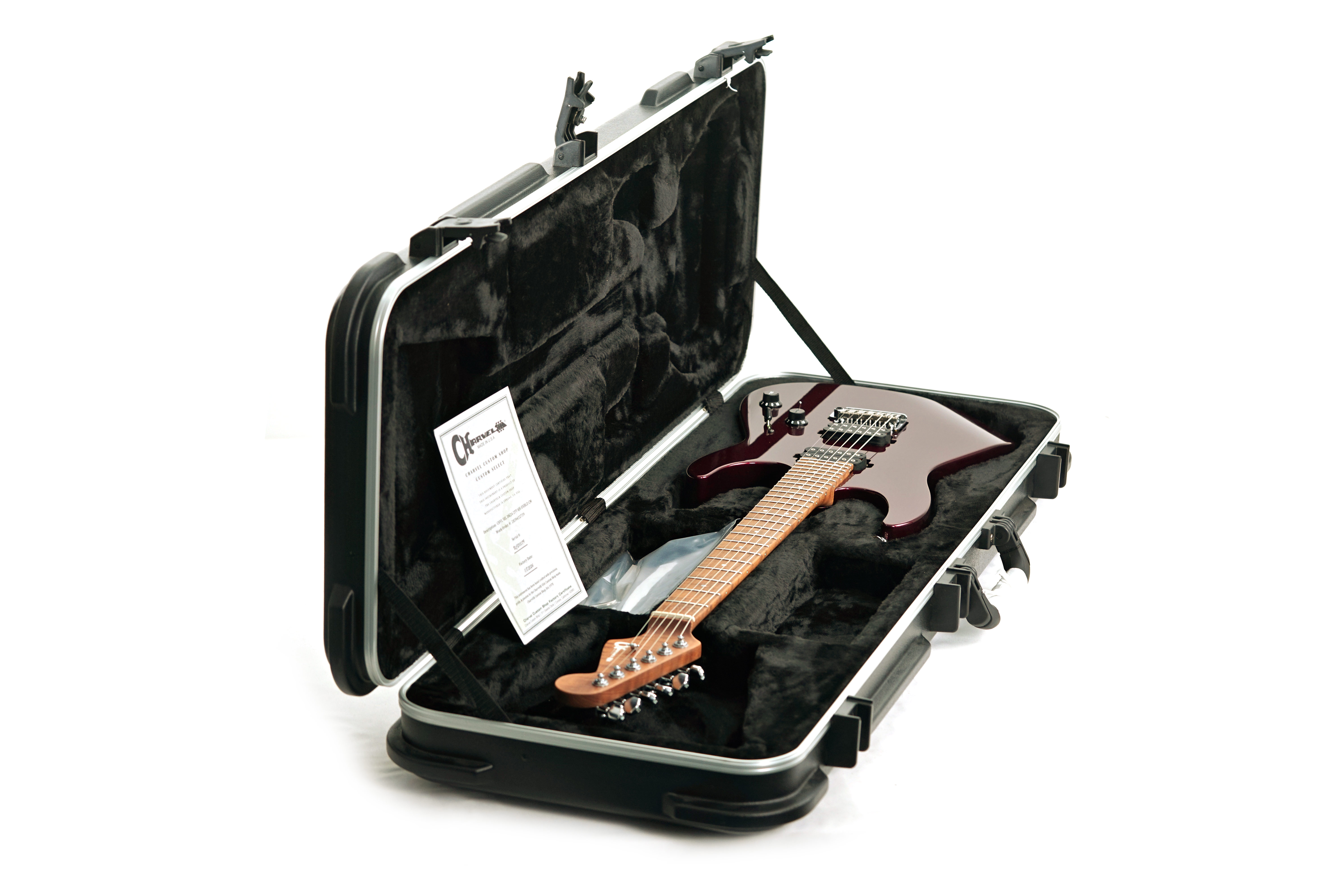 Charvel USA Select DK24 HH 2PT CM Oxblood