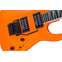 Jackson JS32 Dinky Arch Top Neon Orange Amaranth Fingerboard Front View