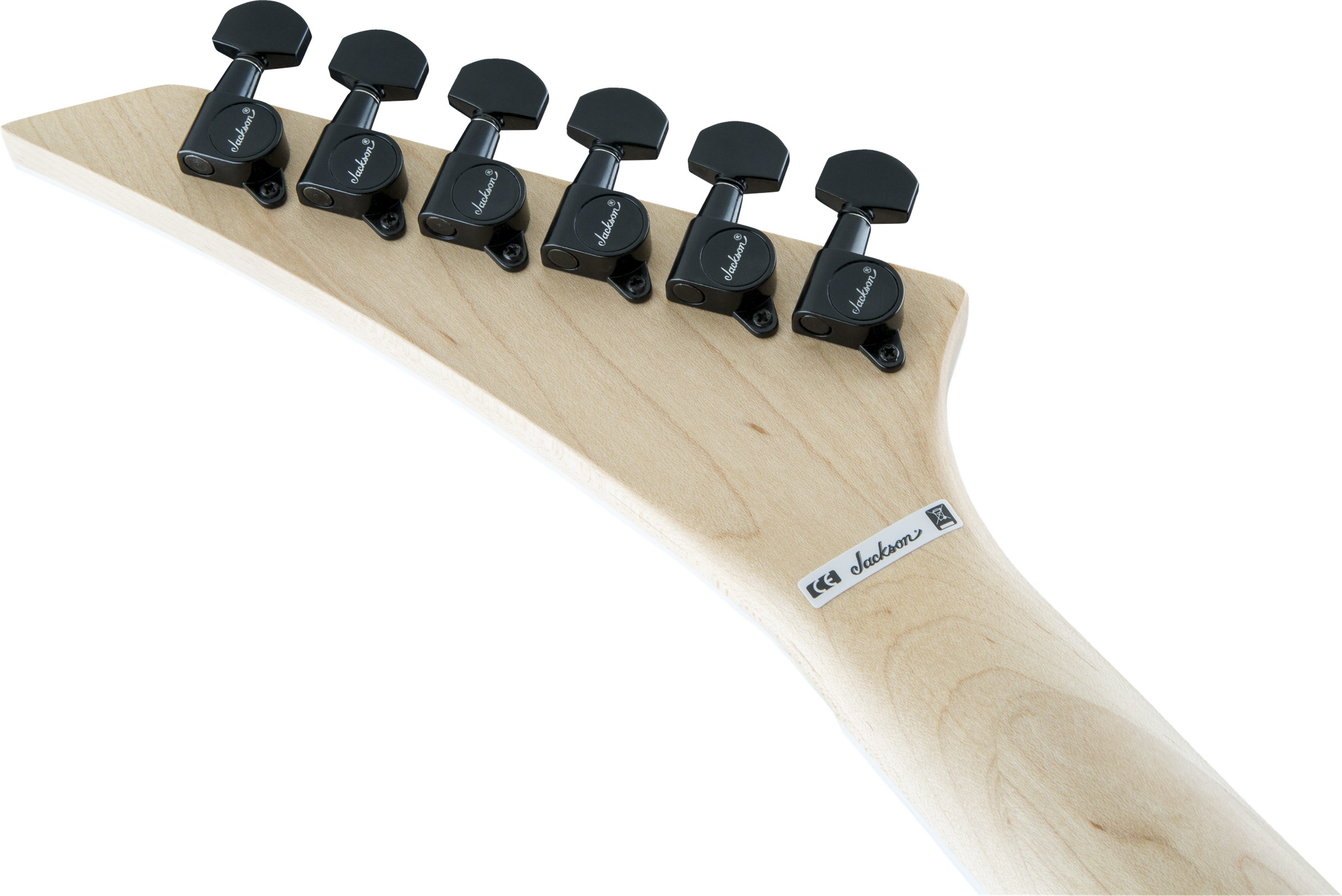 Jackson JS32 Dinky Arch Top Neon Orange Amaranth Fingerboard