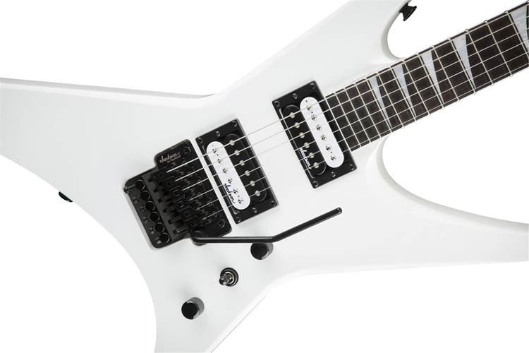 Jackson JS32 Warrior Snow White Amaranth Fingerboard Jackson JS32 Warrior Snow White Amaranth Fingerboard