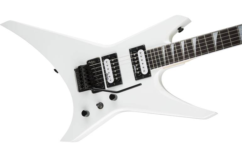 Jackson JS32 Warrior Snow White Amaranth Fingerboard Jackson JS32 Warrior Snow White Amaranth Fingerboard