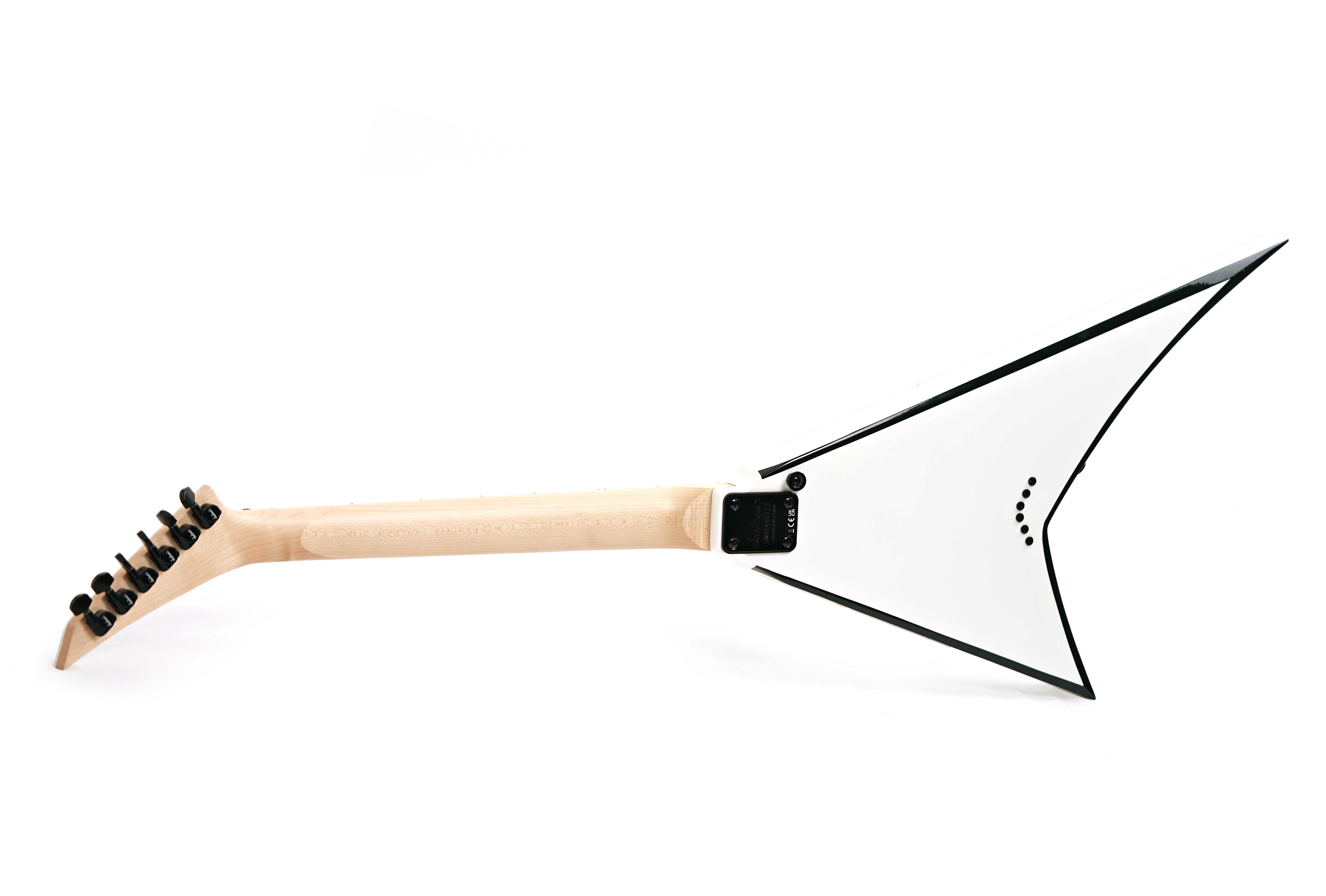 Jackson JS Series Rhoads JS32T White with Black Bevel Amaranth Fingerboard (Ex-Demo) #CWJ2465377