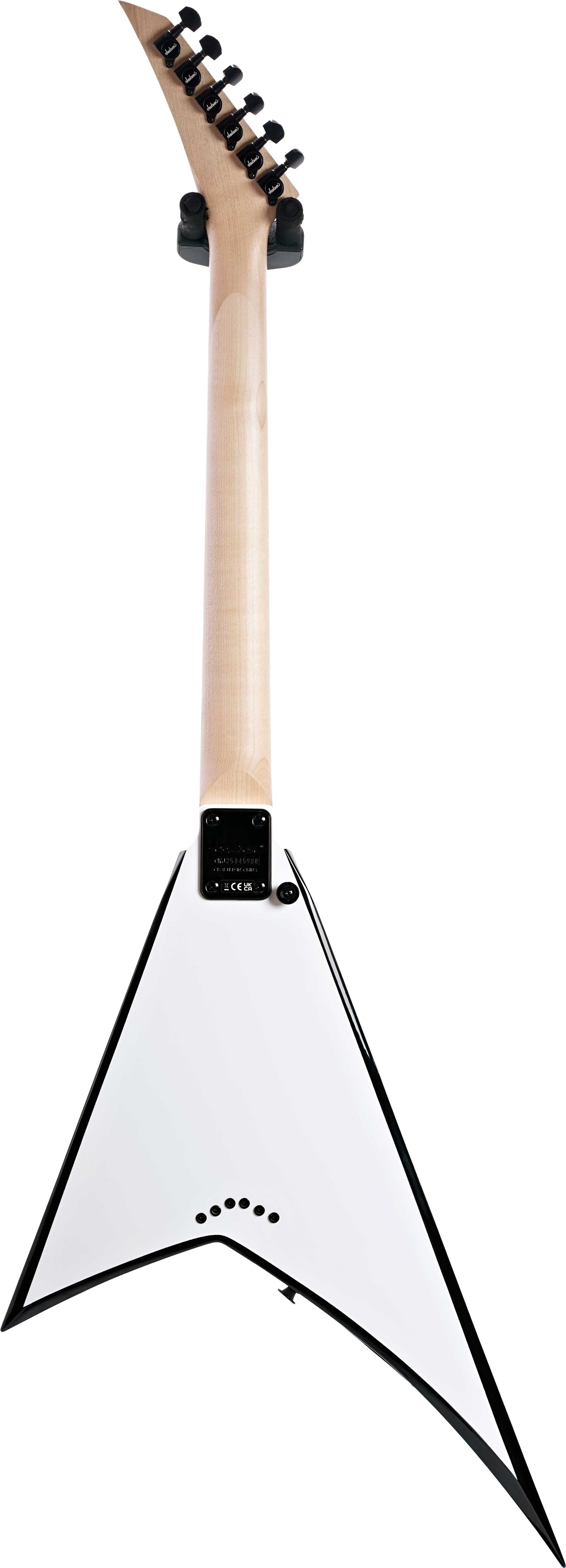 Jackson JS Series Rhoads JS32T White with Black Bevel Amaranth Fingerboard (Ex-Demo) #CWJ25045980