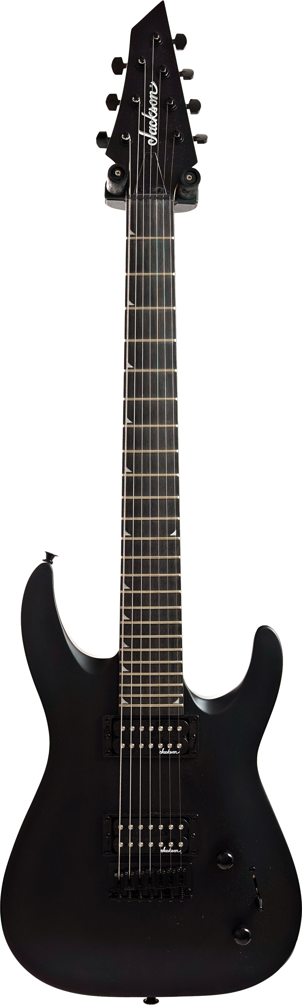 Jackson JS Series Dinky Arch Top JS22-7 DKA Hardtail Satin Black Amaranth Fingerboard (Nearly New) #CWJ25092524