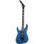 Jackson JS32L Dinky Arch Top Bright Blue Left Handed Amaranth Fingerboard Front View