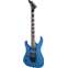 Jackson JS32L Dinky Arch Top Bright Blue Left Handed Amaranth Fingerboard Front View