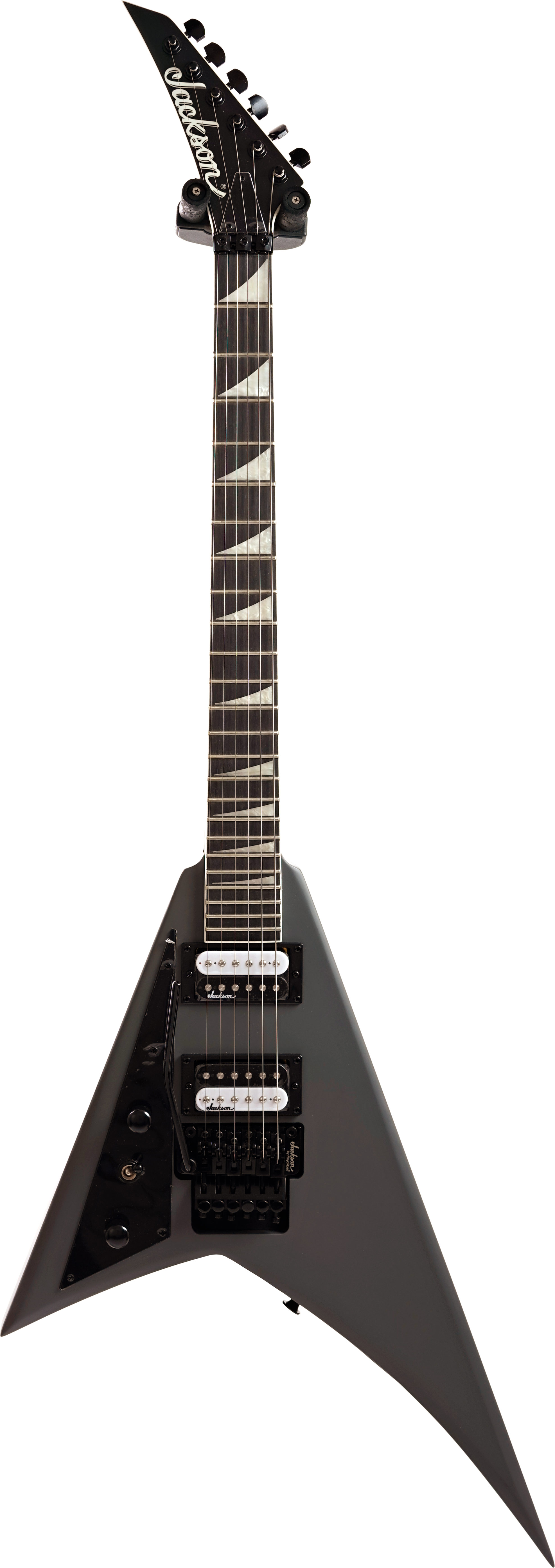 Jackson JS Series Rhoads JS32 Satin Gray Amaranth Fingerboard Left Handed (Nearly New) #CWJ2425218