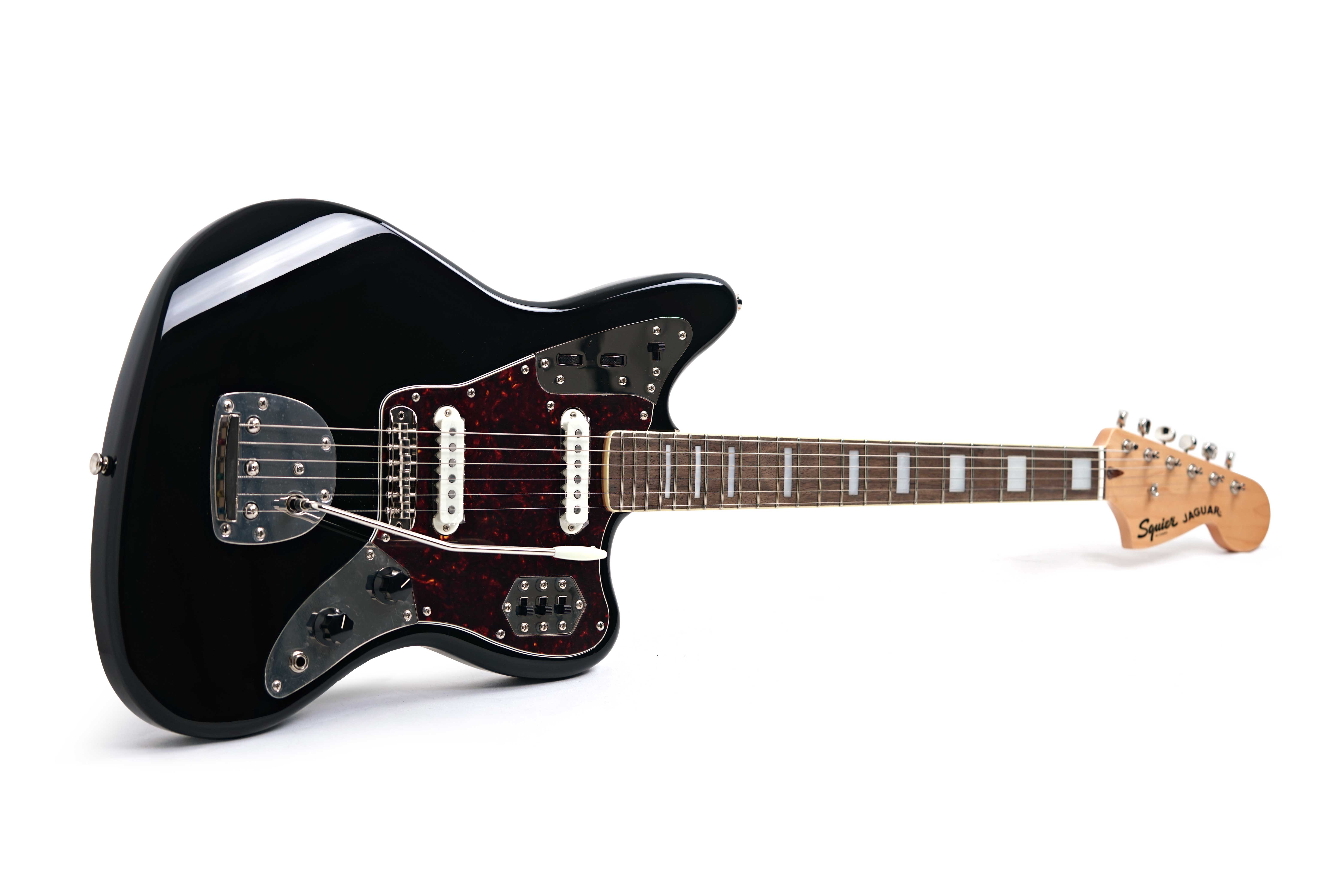 Squier Classic Vibe 70s Jaguar Black Indian Laurel Fingerboard (Ex-Demo) #0374090506