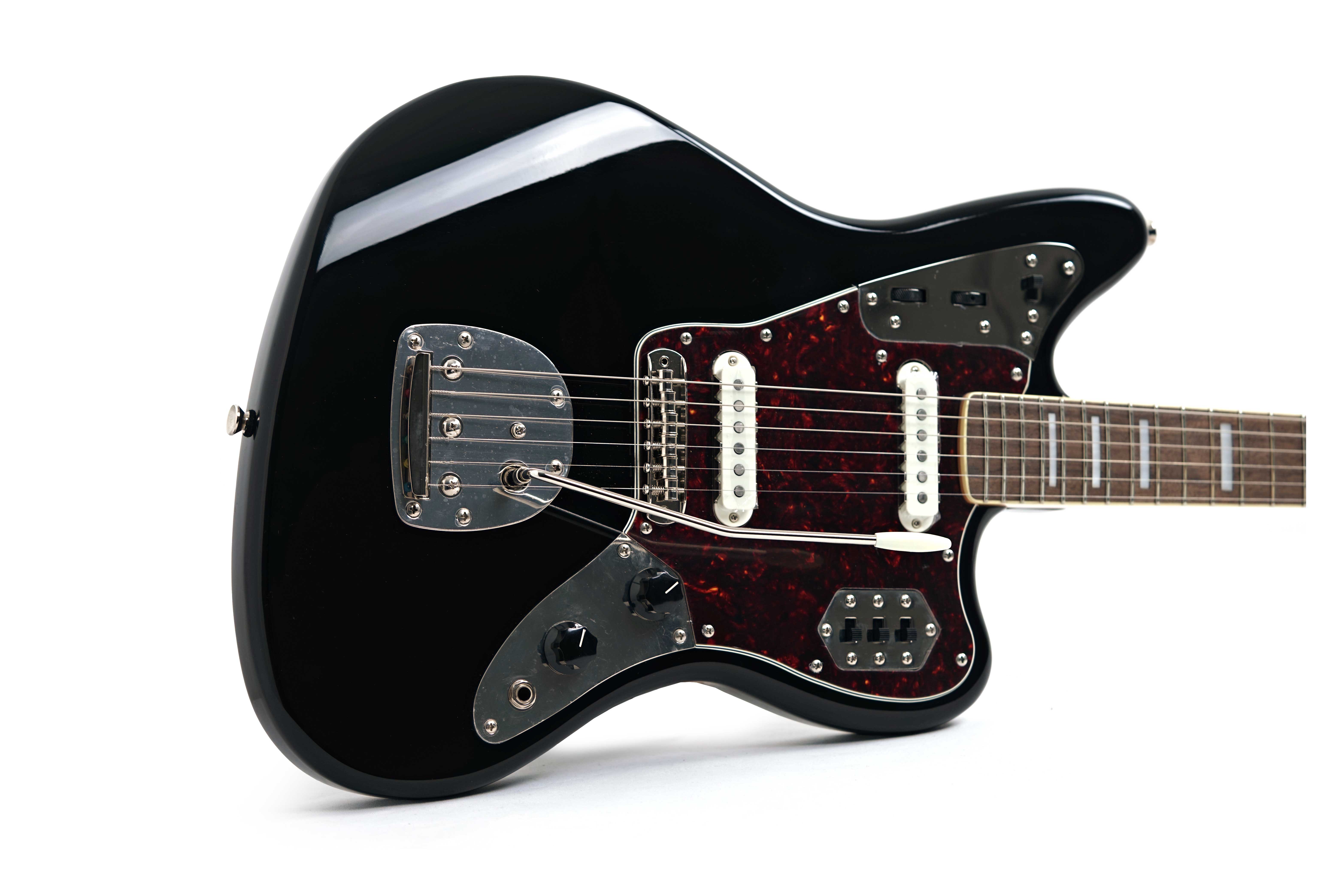 Squier Classic Vibe 70s Jaguar Black Indian Laurel Fingerboard (Ex-Demo) #0374090506