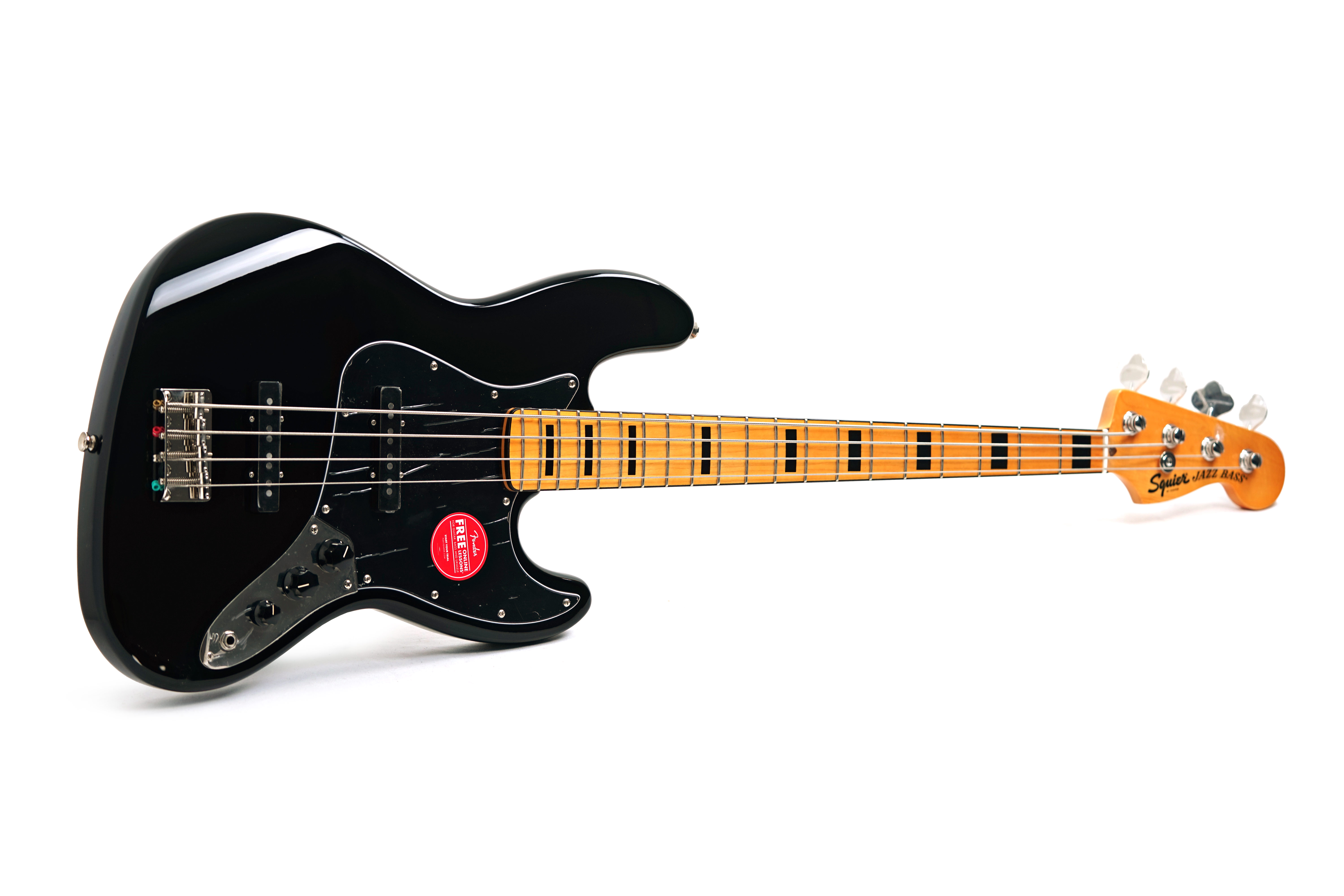 Squier Classic Vibe 70s Jazz Bass Black Maple Fingerboard (Ex-Demo) #ICSB250012567