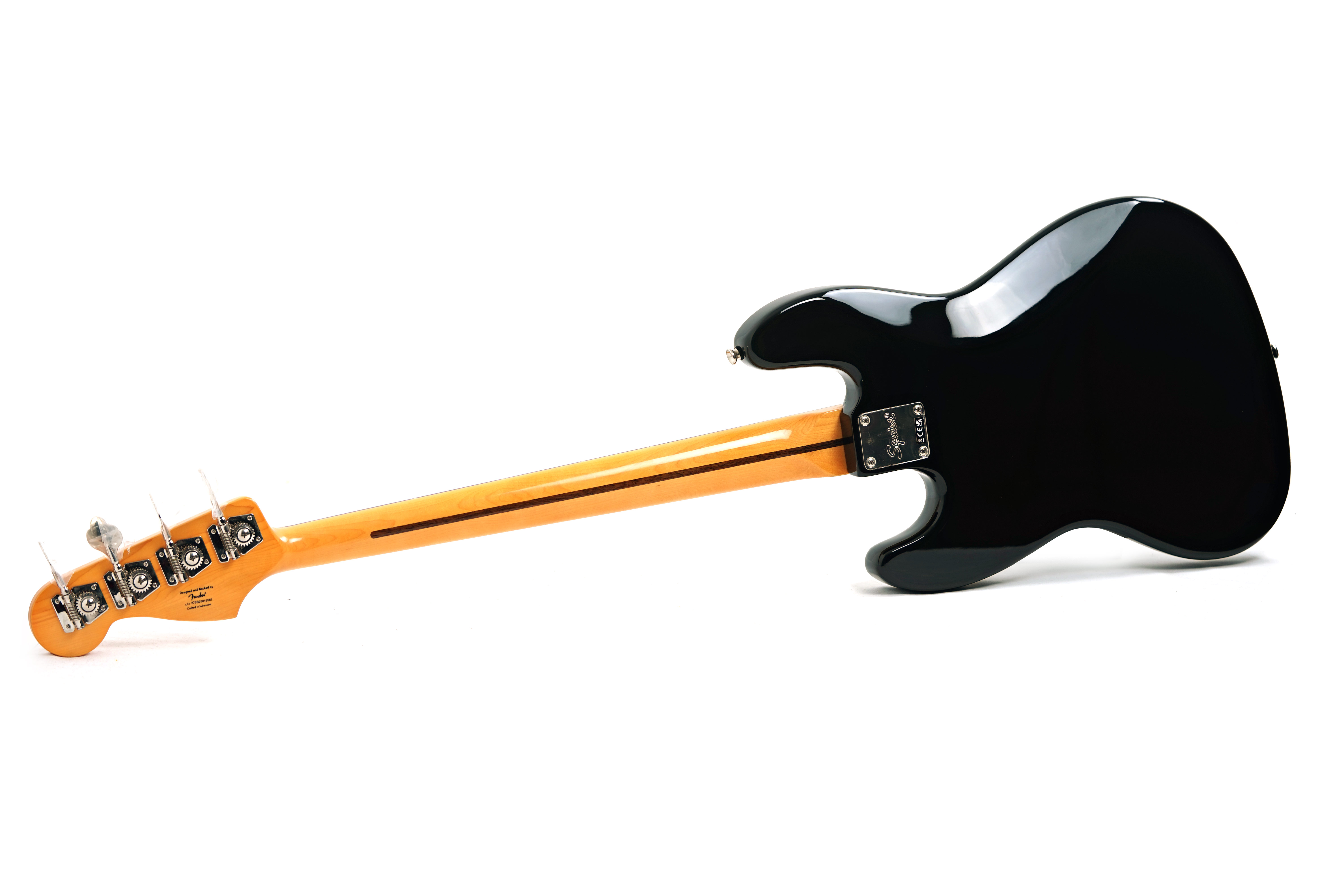 Squier Classic Vibe 70s Jazz Bass Black Maple Fingerboard (Ex-Demo) #ICSB250012567