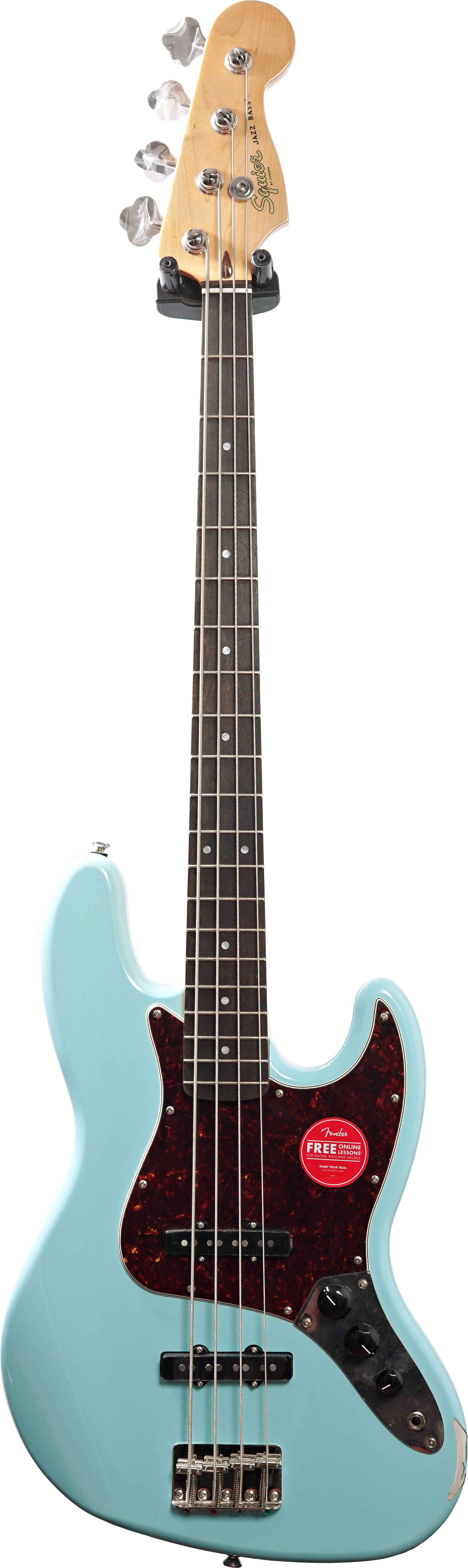 Squier Classic Vibe 60s Jazz Bass Daphne Blue Indian Laurel Fingerboard (Ex-Demo) #ICSE25002635