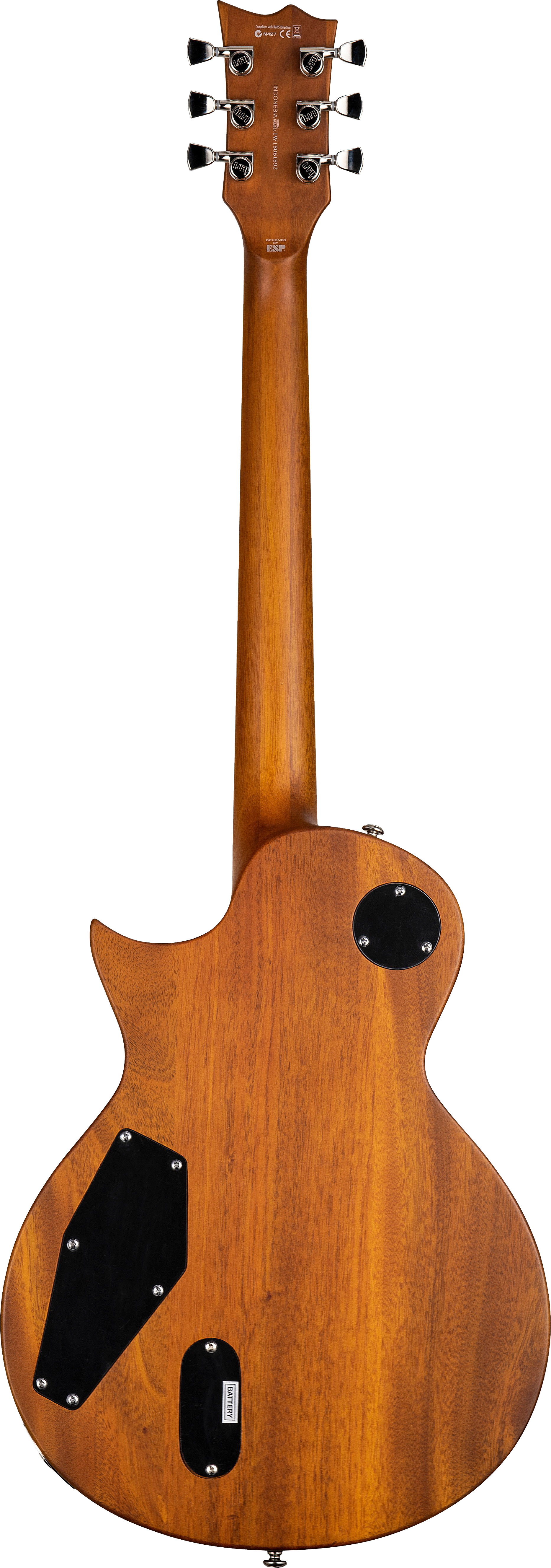 ESP LTD EC-1000TFM Honey Burst Satin