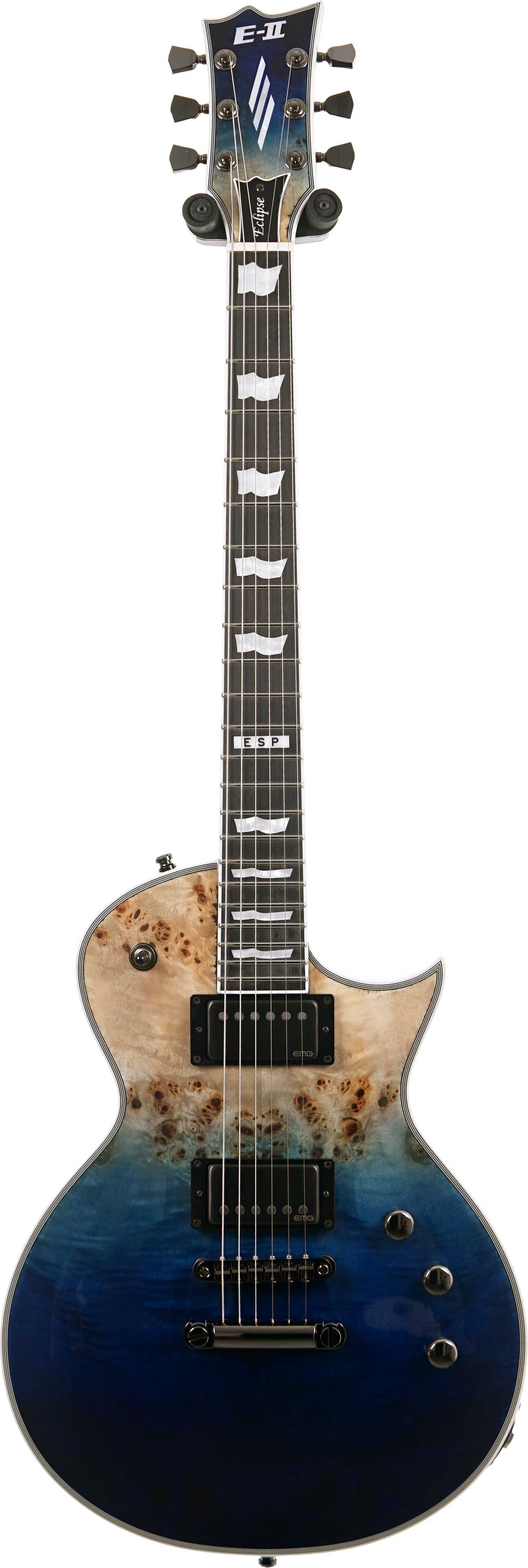 ESP E-II Eclipse Blue Natural Fade (Nearly New) #es4931253