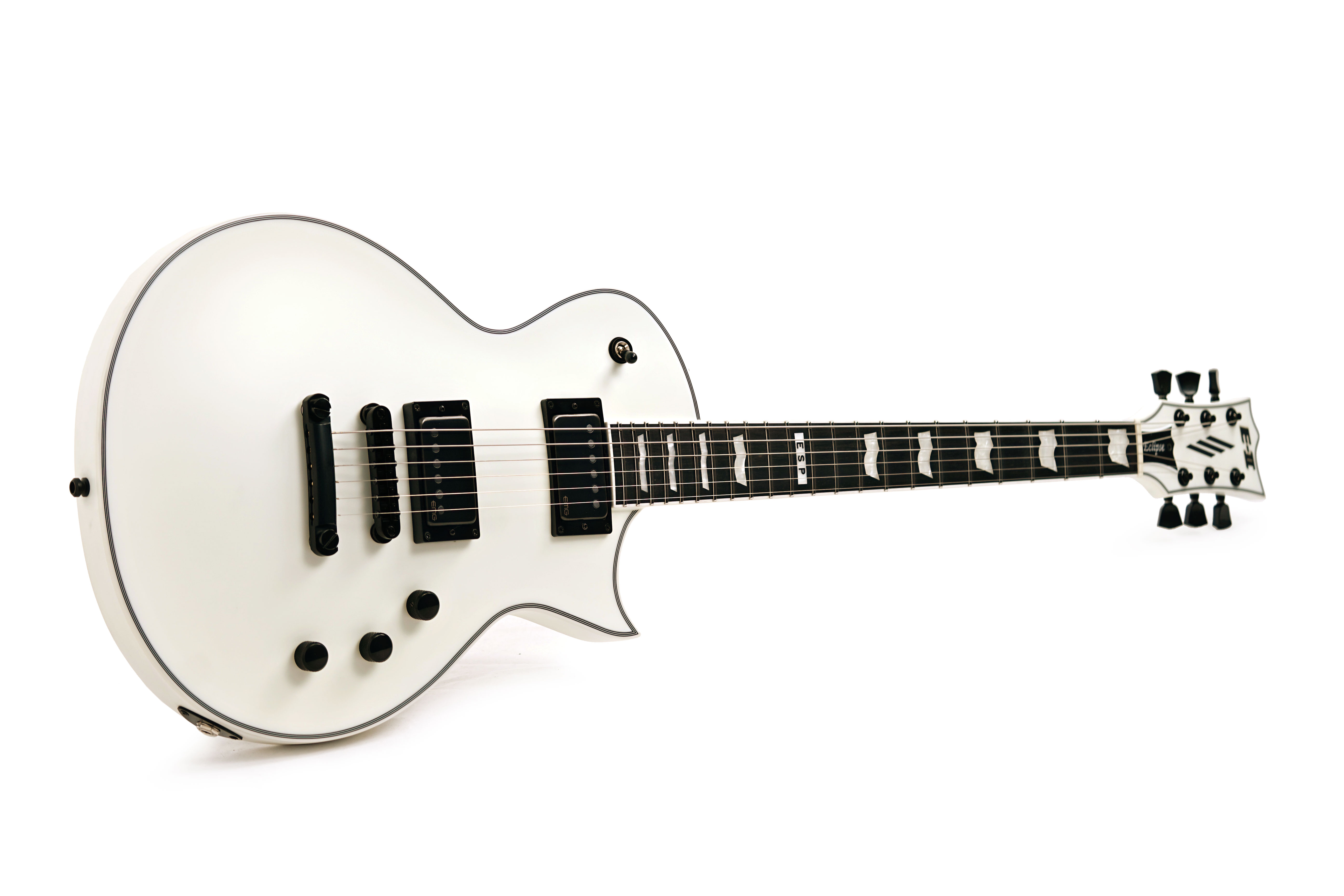 ESP E-II Eclipse Snow White Satin (Ex-Demo) #ES9152253