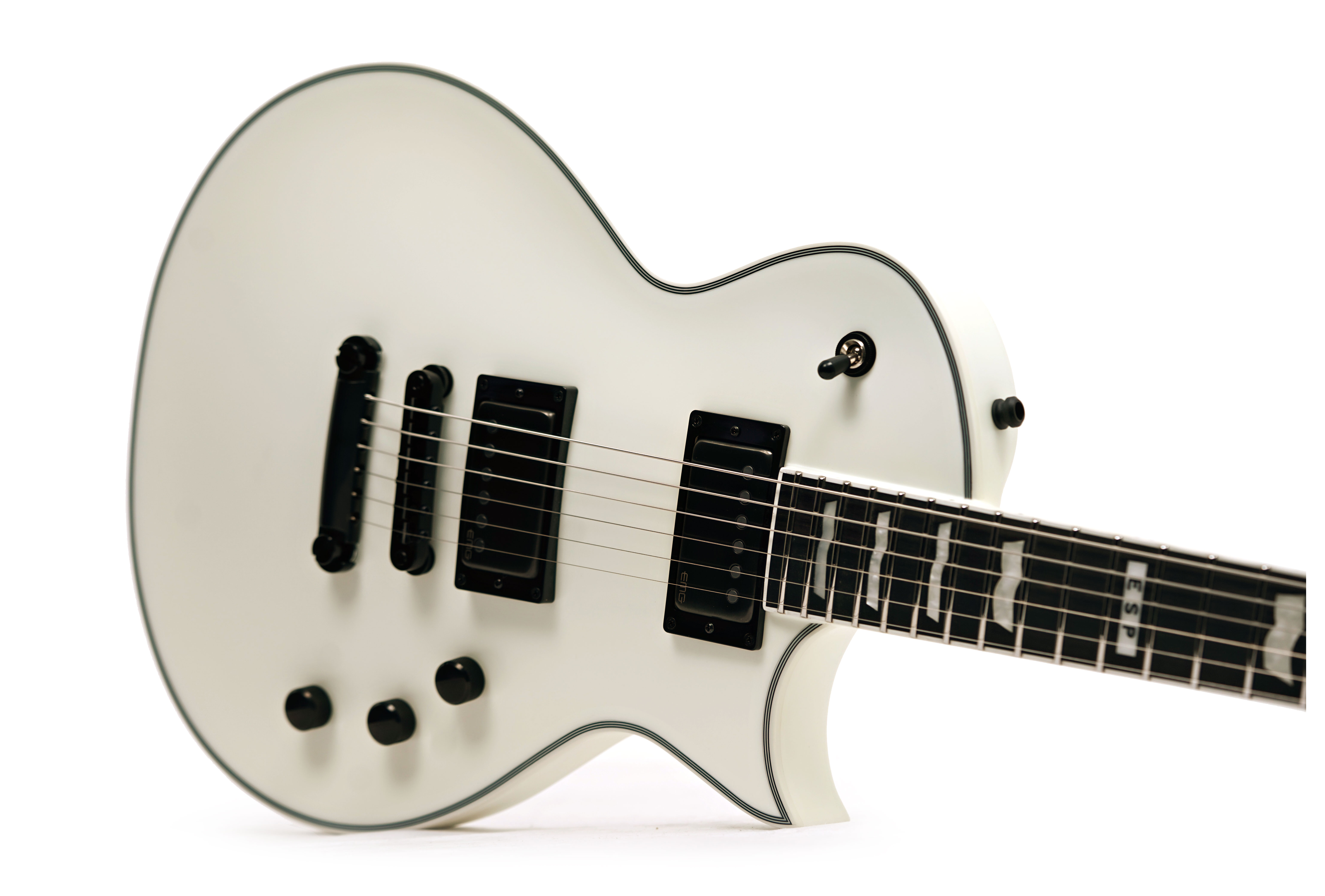 ESP E-II Eclipse Snow White Satin (Ex-Demo) #ES9152253
