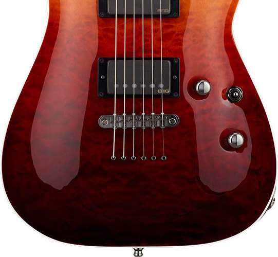 ESP E-II Horizon NT-II Tiger Eye Amber Fade ESP E-II Horizon NT-II Tiger Eye Amber Fade
