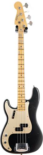 Fender Custom Shop Limited Edition 1957 Precision Bass Journeyman Relic Aged Black Left Handed #cz539987