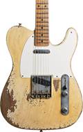 Fender Custom Shop 1955 Telecaster Heavy Relic Masterbuilt By Dale Wilson Aged White Blonde #CZ552240