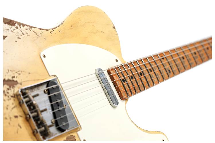 Fender Custom Shop 1955 Telecaster Heavy Relic Masterbuilt By Dale Wilson Aged White Blonde #CZ552240 Fender Custom Shop 1955 Telecaster Heavy Relic Masterbuilt By Dale Wilson Aged White Blonde #CZ552240