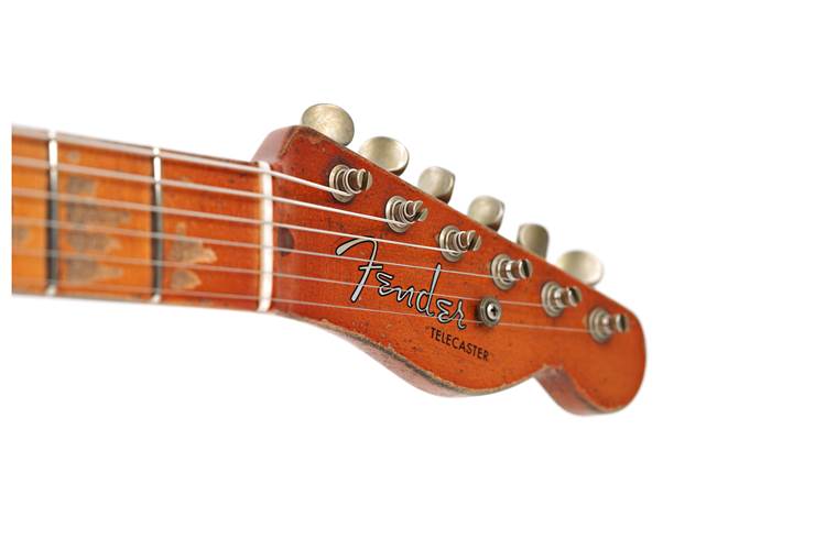 Fender Custom Shop 1955 Telecaster Heavy Relic Masterbuilt By Dale Wilson Aged White Blonde #CZ552240 Fender Custom Shop 1955 Telecaster Heavy Relic Masterbuilt By Dale Wilson Aged White Blonde #CZ552240