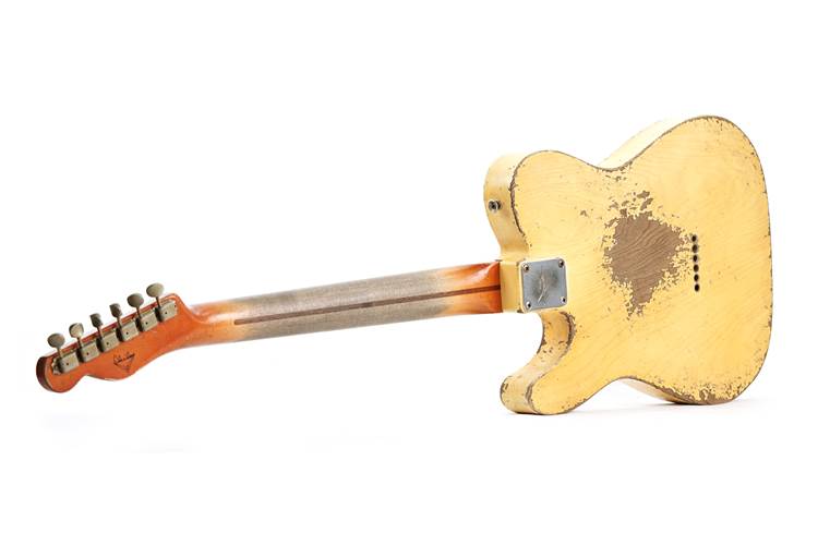 Fender Custom Shop 1955 Telecaster Heavy Relic Masterbuilt By Dale Wilson Aged White Blonde #CZ552240 Fender Custom Shop 1955 Telecaster Heavy Relic Masterbuilt By Dale Wilson Aged White Blonde #CZ552240