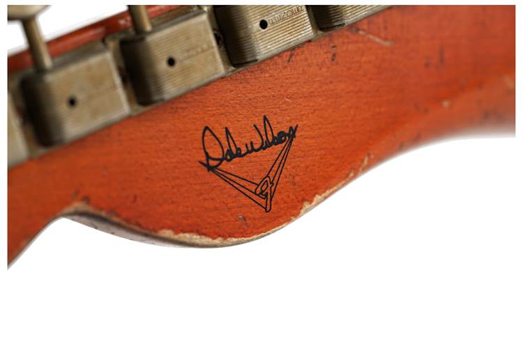 Fender Custom Shop 1955 Telecaster Heavy Relic Masterbuilt By Dale Wilson Aged White Blonde #CZ552240 Fender Custom Shop 1955 Telecaster Heavy Relic Masterbuilt By Dale Wilson Aged White Blonde #CZ552240