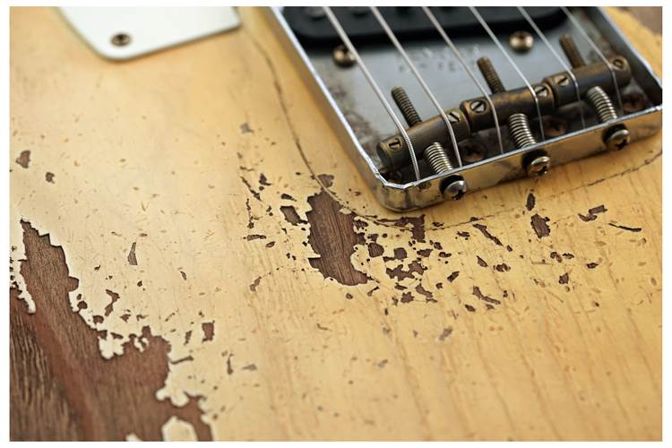 Fender Custom Shop 1955 Telecaster Heavy Relic Masterbuilt By Dale Wilson Aged White Blonde #CZ552240 Fender Custom Shop 1955 Telecaster Heavy Relic Masterbuilt By Dale Wilson Aged White Blonde #CZ552240
