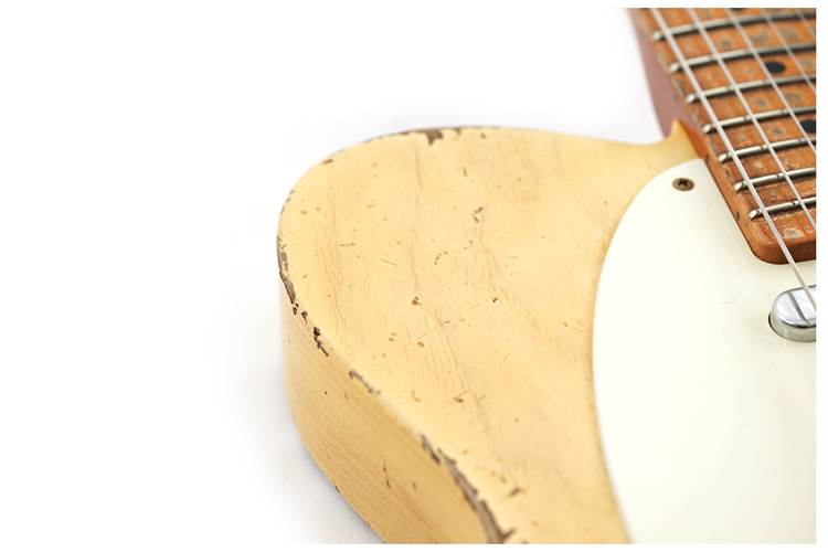 Fender Custom Shop 1955 Telecaster Heavy Relic Masterbuilt By Dale Wilson Aged White Blonde #CZ552240 Fender Custom Shop 1955 Telecaster Heavy Relic Masterbuilt By Dale Wilson Aged White Blonde #CZ552240