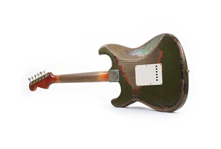 Fender Custom Shop 1962 Stratocaster Heavy Relic Masterbuilt By Dale Wilson Cadillac Green over 3 Tone Sunburst #CZ577516 Fender Custom Shop 1962 Stratocaster Heavy Relic Masterbuilt By Dale Wilson Cadillac Green over 3 Tone Sunburst #CZ577516