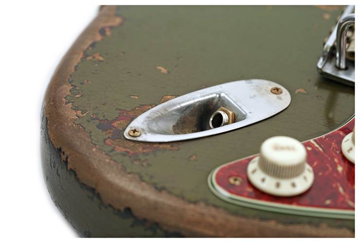 Fender Custom Shop 1962 Stratocaster Heavy Relic Masterbuilt By Dale Wilson Cadillac Green over 3 Tone Sunburst #CZ577516 Fender Custom Shop 1962 Stratocaster Heavy Relic Masterbuilt By Dale Wilson Cadillac Green over 3 Tone Sunburst #CZ577516