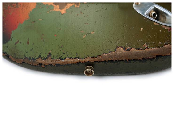 Fender Custom Shop 1962 Stratocaster Heavy Relic Masterbuilt By Dale Wilson Cadillac Green over 3 Tone Sunburst #CZ577516 Fender Custom Shop 1962 Stratocaster Heavy Relic Masterbuilt By Dale Wilson Cadillac Green over 3 Tone Sunburst #CZ577516