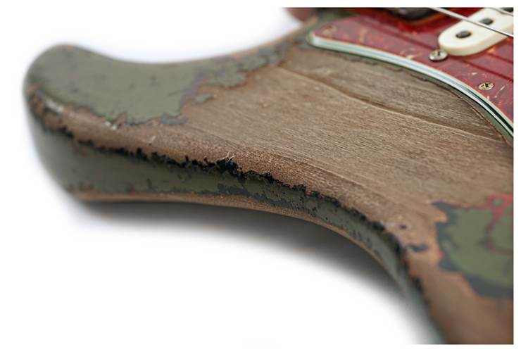 Fender Custom Shop 1962 Stratocaster Heavy Relic Masterbuilt By Dale Wilson Cadillac Green over 3 Tone Sunburst #CZ577516 Fender Custom Shop 1962 Stratocaster Heavy Relic Masterbuilt By Dale Wilson Cadillac Green over 3 Tone Sunburst #CZ577516