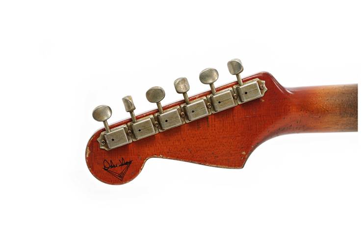 Fender Custom Shop 1962 Stratocaster Heavy Relic Masterbuilt By Dale Wilson Cadillac Green over 3 Tone Sunburst #CZ577516 Fender Custom Shop 1962 Stratocaster Heavy Relic Masterbuilt By Dale Wilson Cadillac Green over 3 Tone Sunburst #CZ577516