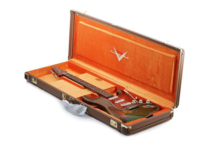 Fender Custom Shop 1962 Stratocaster Heavy Relic Masterbuilt By Dale Wilson Cadillac Green over 3 Tone Sunburst #CZ577516 Fender Custom Shop 1962 Stratocaster Heavy Relic Masterbuilt By Dale Wilson Cadillac Green over 3 Tone Sunburst #CZ577516