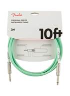 Fender Original Series 10ft Instrument Cable Surf Green